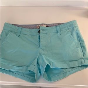 Teal Shorts